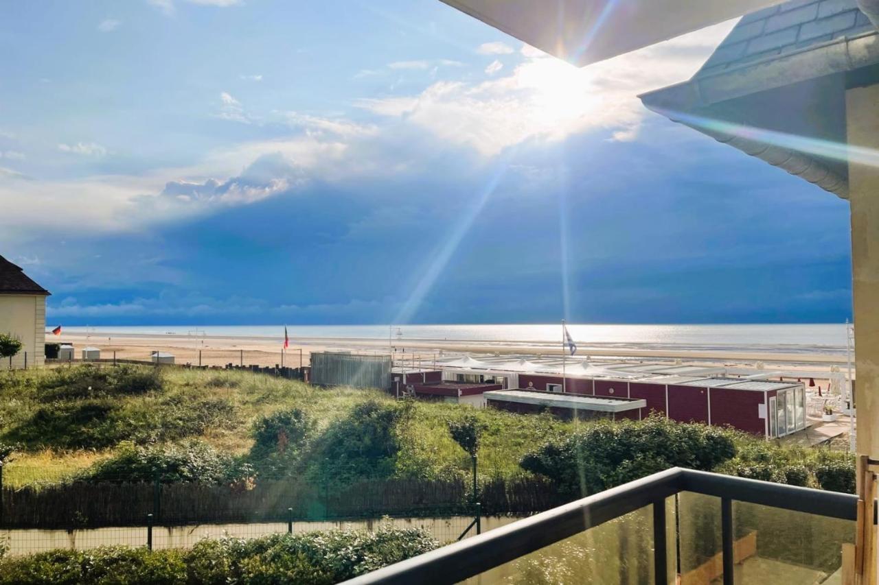 The Ammonite Sea View With Large Balcony Apartman Bénerville-sur-Mer Kültér fotó