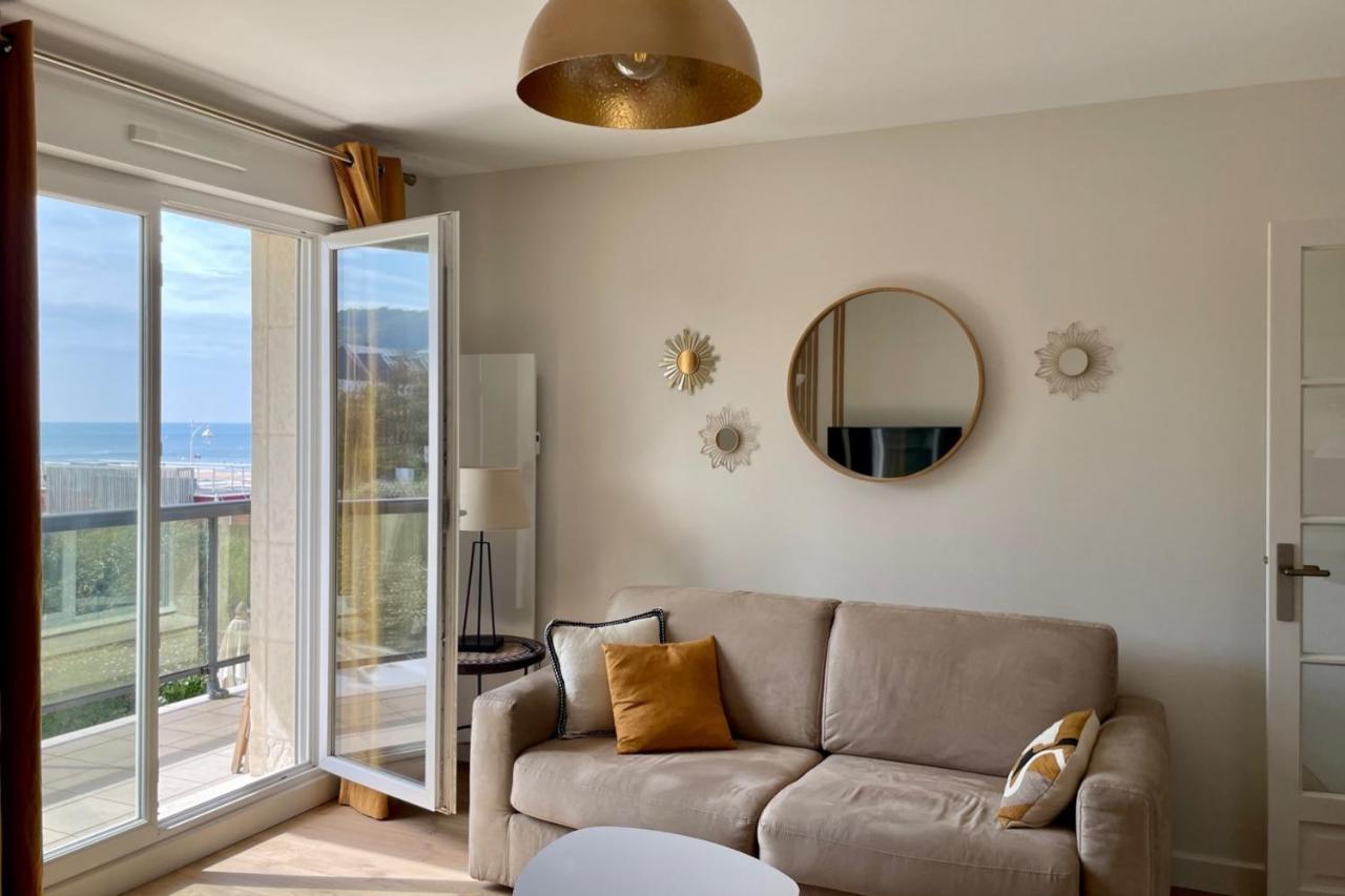 The Ammonite Sea View With Large Balcony Apartman Bénerville-sur-Mer Kültér fotó